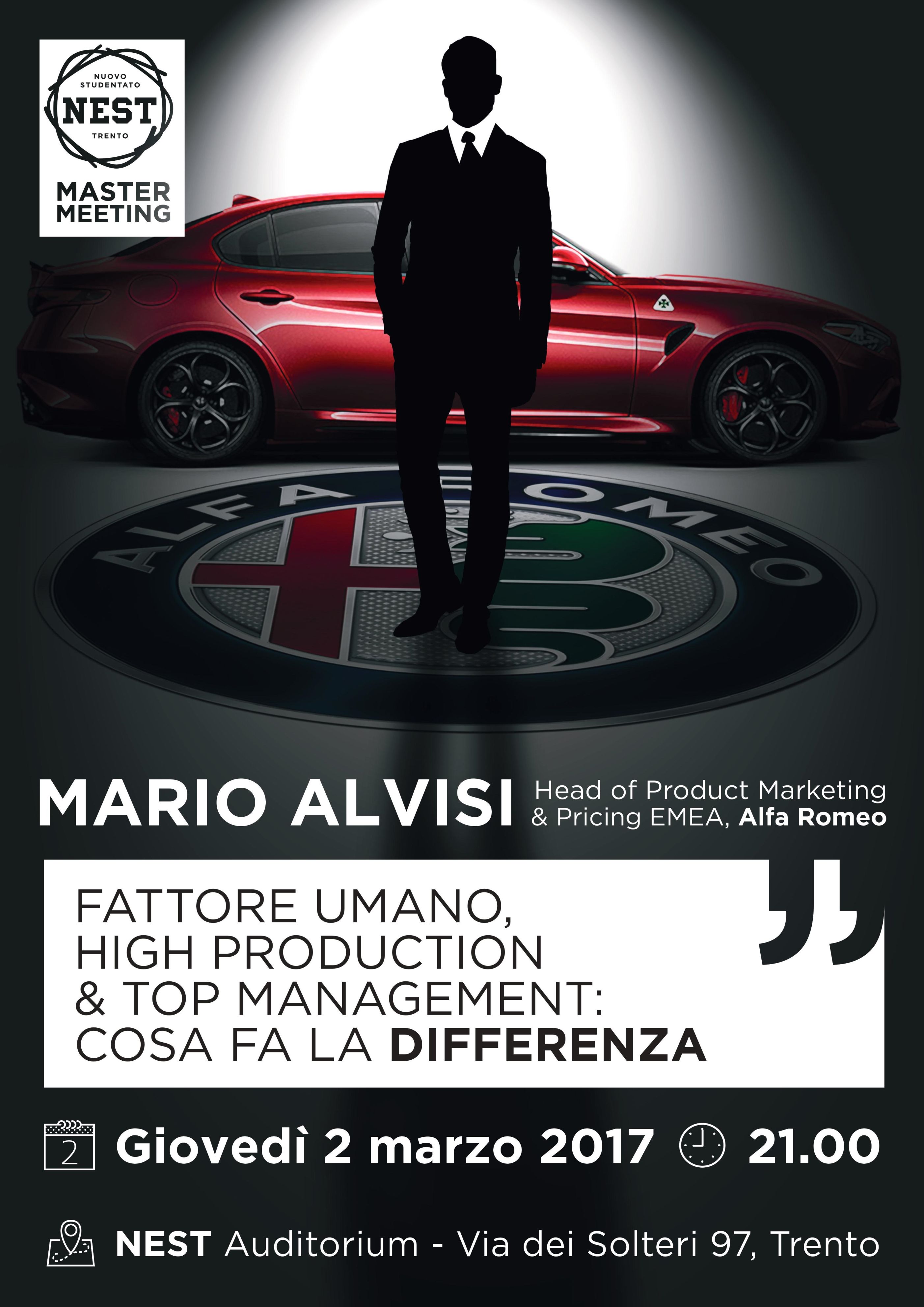 Master Meeting - Mario Alvisi, Alfa Romeo 